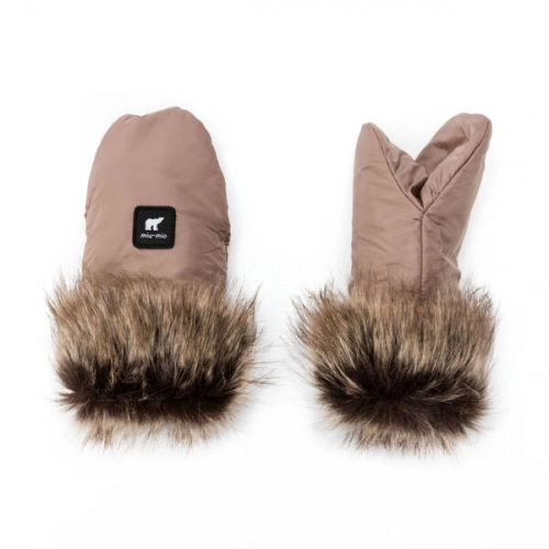 Miu Mio Polaris Winter Rękawiczki do Wózka Cappuccino