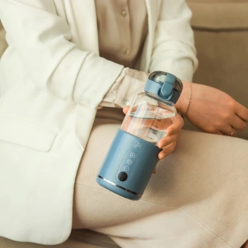 MyBabyBottle Przenośny Podgrzewacz do Butelek, Wody i Mleka dla Dzieci - Niebieski