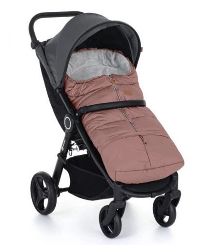 Petite&Mars Jibot Dusty Pink Bērnu ratu guļammaiss