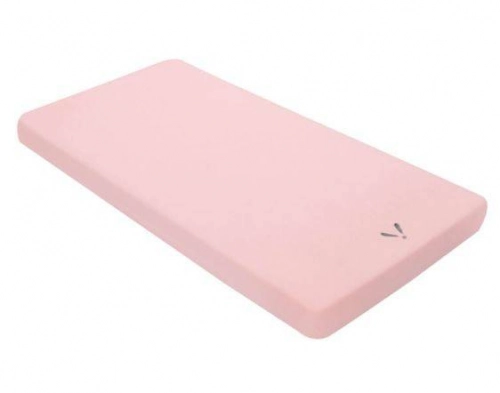 Piapimo SleepSweet Prześcieradło Do Łóżeczka z Haftem 60 x 120 cm Różowe