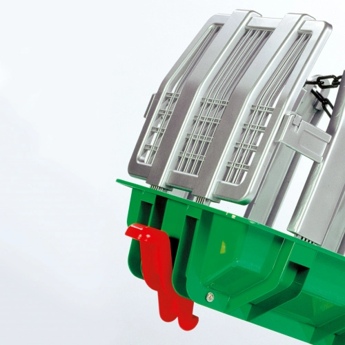 Piekabe traktoriem ar balķiem Rolly Toys rollyTimber Trailer 122158