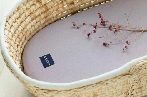 Poofi Prześcieradło do Wózka Organic Lawenda