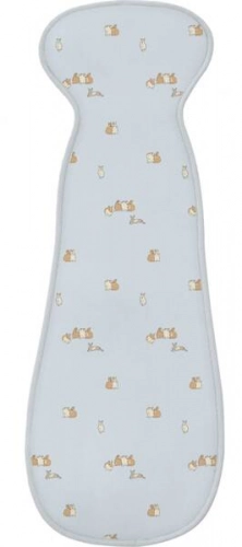 Pretsviedrēšanas Ieliktnis autosēdeklim 15-36 kg un ratiem AeroMoov Air Layer Bunny