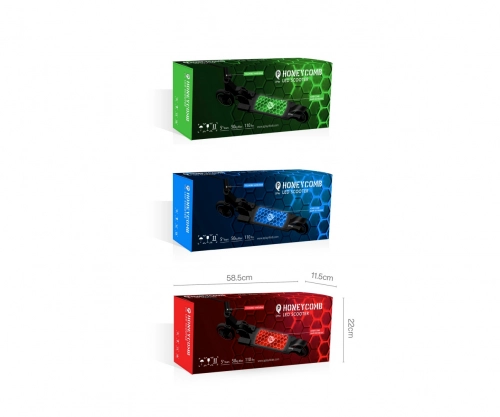 Skrejritenis Qplay Hulajnoga Honeycomb Red
