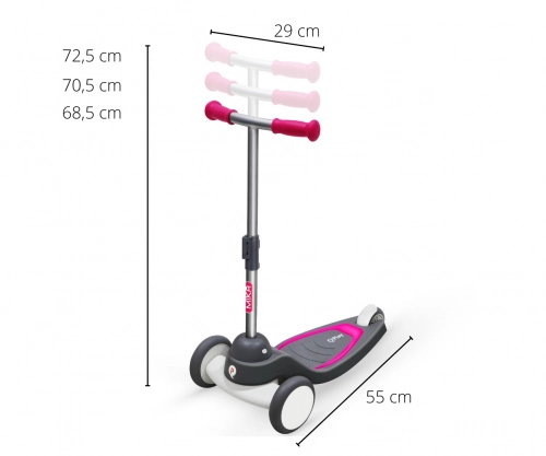 Skrejritenis Qplay Hulajnoga Mika Pink