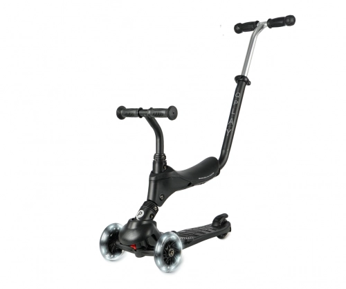 Skrejritenis Qplay Hulajnoga Sema Pro 3in1 Black