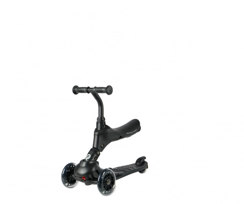 Skrejritenis Qplay Hulajnoga Sema Pro 3in1 Black
