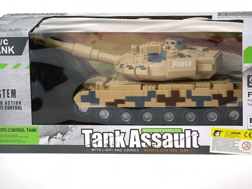 Radio vadāmais tanks, 4 virz. ar USB uzlādi, 30,5 cm 6+ 581418