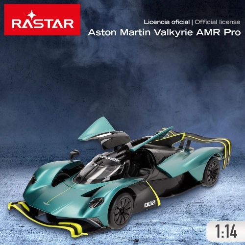 Radiovadāmā mašīna Aston Martin Valkyrie AMR Pro 1:14 6 virz., lukturi, durvji, USB, 6+ CB41290