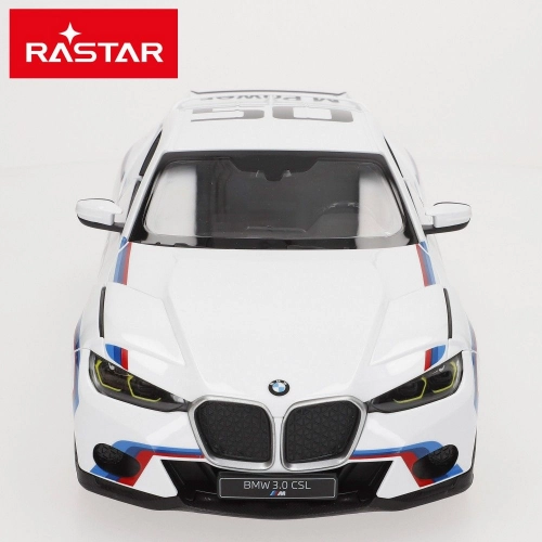 Radiovadāmā mašīna Bmw 3.0 Csl 1:14 6 virz., lukturi, durvji, uz baterijām, 6+ CB41289
