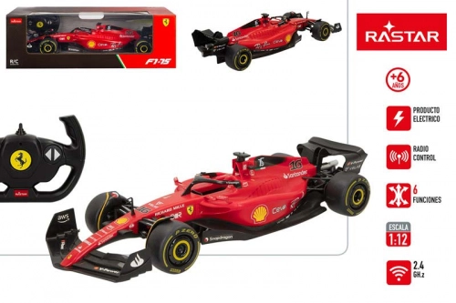 Радиоуправляемая машина Ferrari F1-75 Escala 1:12 ( на батарейках) 6+ CB41271
