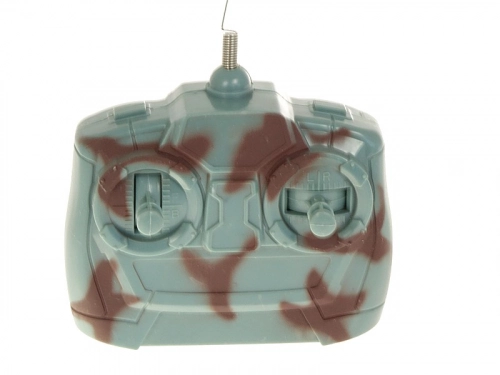 Radiovadāmais tanks (gaisma, skaņa, 4 virz.) ar USB uzlāde 23x9 cm 549517