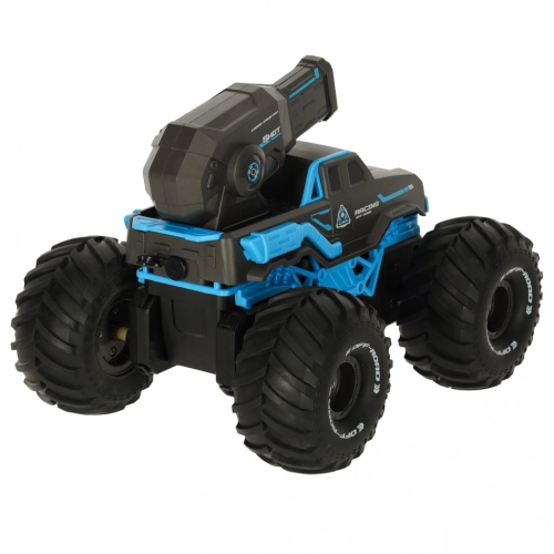 RC auto braukšana pa ūdeni ūdensizturīgs zils