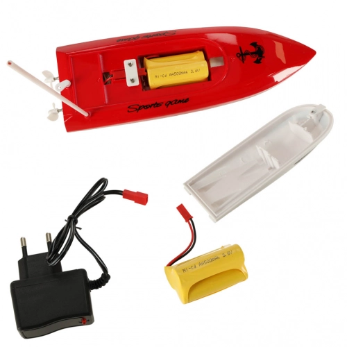 RC laiva 4CH mini CP802 sarkana