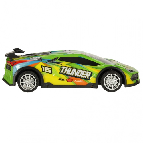RC sporta auto zaļš