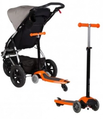 Skrejritenis-ratu kāpslis Phil&Teds Freerider Orange