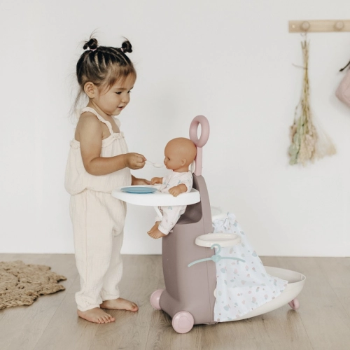 SMOBY Baby Nurse Многофункциональный чемодан с кукольной кроваткой