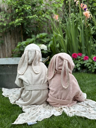 Bērnu halāts Linen