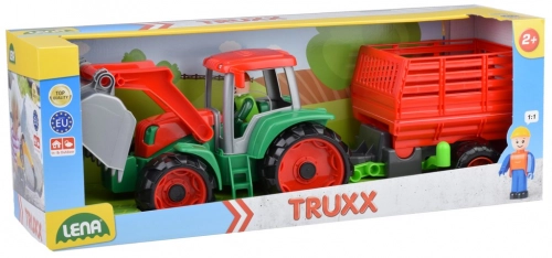 Трактор с прицепом Truxx 55 см (в коробке) L04428 Чехия
