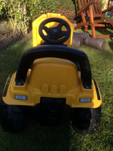 Traktors Bērniem ar pedāļiem Rolly Toys Rolly KID Dumper JCB 024247