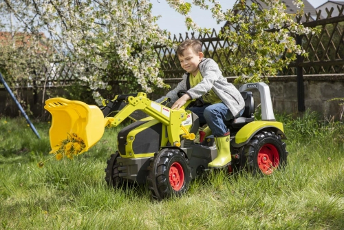 Traktors Bērniem ar pedāļiem rollyX-Trac Premium CLAAS Axion 960 ar kausu 2 ātrumi un bremze 651122 (3 - 10 gadiem) Vācija