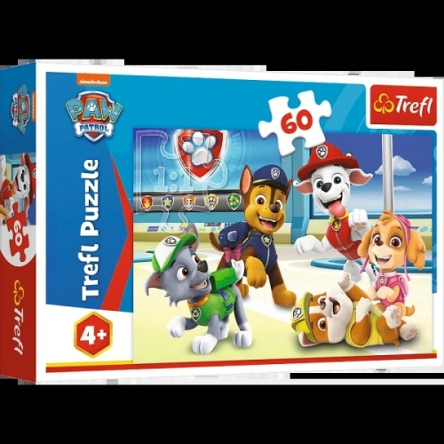 Trefl Puzzle W Świecie Piesków 60 Elementów