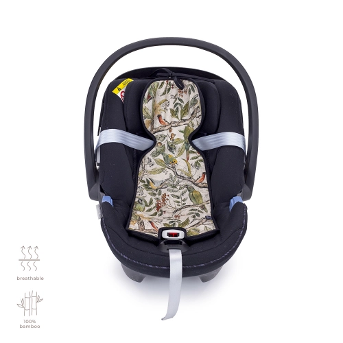 Pretsviedrēšanas ieliktnis autosēdeklim un ratiem 0-18 kg Ornithology
