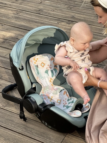 Pretsviedrēšanas ieliktnis autosēdeklim un ratiem 0-18 kg Rainbow Mountain