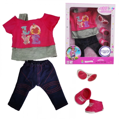 WOOPIE Apģērba komplekts lellei 43-46 cm