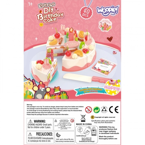 WOOPIE Dzimšanas tortes komplekts