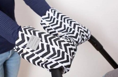 X-Lander X-Muff Art Frenzy Zebra Roku cimdi ratiem