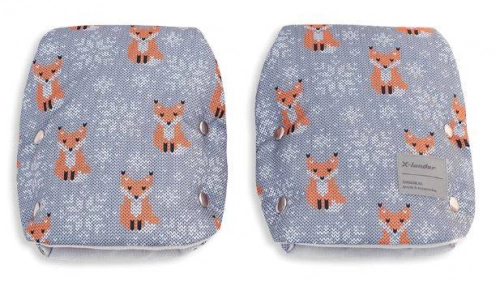 X-Lander X-Muff Art Winter Foxes Roku cimdi ratiem