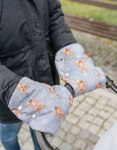 X-Lander X-Muff Art Winter Foxes Roku cimdi ratiem