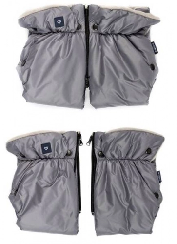Zaffiro Plus Pastel Gray Divdaļīgie ratu cimdi