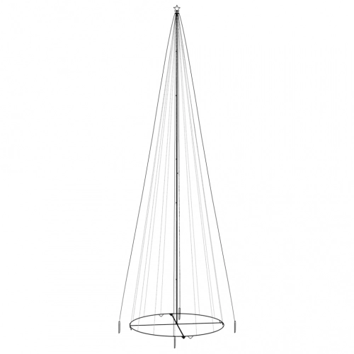 Ziemassvētku Egle, 1134 Zilas Led Lampiņas, 230X800 Cm Vidaxl