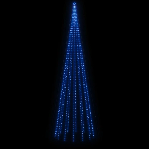 Ziemassvētku Egle, 1134 Zilas Led Lampiņas, 230X800 Cm Vidaxl