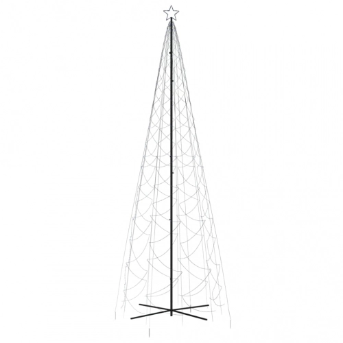 Ziemassvētku Egle, 1400 Zilas Led Lampiņas, 160X500 Cm Vidaxl