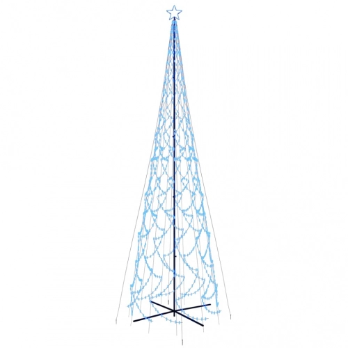 Ziemassvētku Egle, 3000 Zilas Led Lampiņas, 230X800 Cm Vidaxl