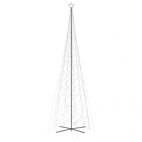Ziemassvētku Egle, 3000 Zilas Led Lampiņas, 230X800 Cm Vidaxl
