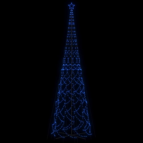 Ziemassvētku Egle, 3000 Zilas Led Lampiņas, 230X800 Cm Vidaxl