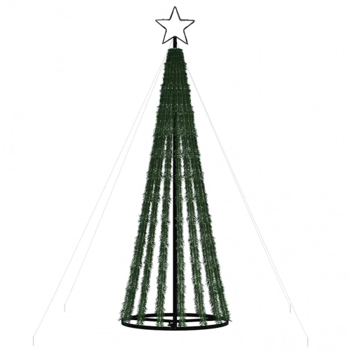 Led Ziemassvētku Eglīte 275 Led Zila 180 Cm Vidaxl