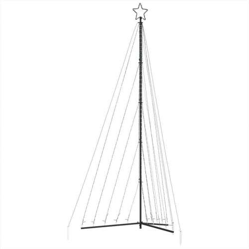 Led Ziemassvētku Eglīte 570 Led Krāsains 399 Cm Vidaxl