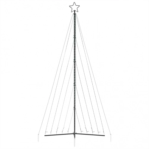 Led Ziemassvētku Eglīte 570 Led Silti Balta 399 Cm Vidaxl