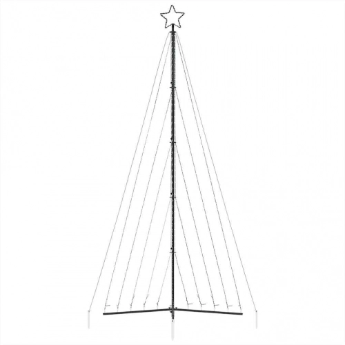 Led Ziemassvētku Eglīte 570 Led Zila 399 Cm Vidaxl