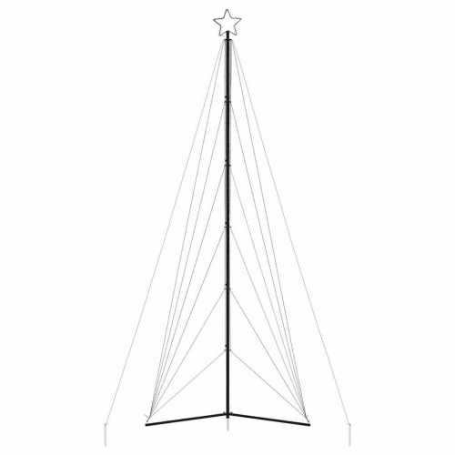 Led Ziemassvētku Eglīte 861 Led Silti Balta 478 Cm Vidaxl