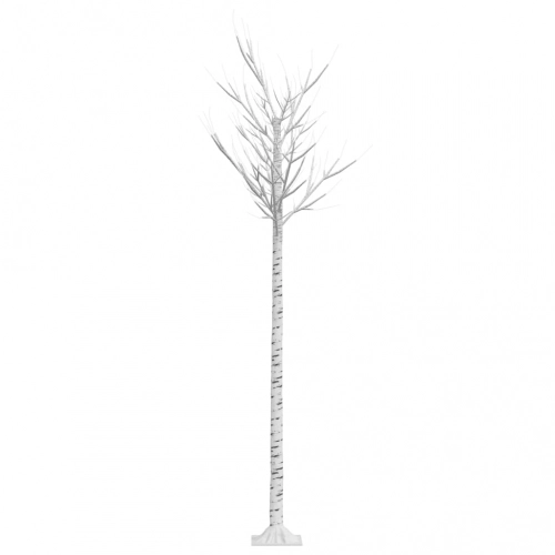 Ziemassvētku Koks, 200 Led, Vēsi Balta Gaisma, 2,2 M Vidaxl