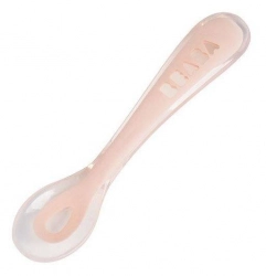 Beaba Łyżeczka Silikonowa 8m+ Pink