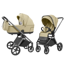 CARRELLO Ultra CRL-6527 Soft Beige Детская коляска 2в1