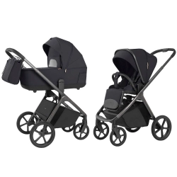 Carrello Vector CRL-6551 Shadow Black Детская коляска 2в1