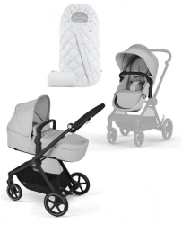 Cybex Eos Basic + Cybex Snogga 2 Lava Grey Детская коляска 2в1